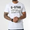 Acheter 🤩 Tee 👚 Shirt Stencil Originals D22207-336 Blanc de G-Star ✔️