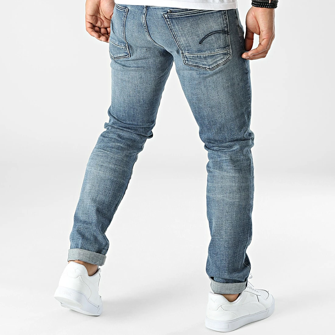 Bon marché 😉 Jean Skinny Lancet D17235 Bleu Denim de G-Star ⭐ 4 Bon marché 😉 Jean Skinny Lancet D17235 Bleu Denim de G-Star ⭐ – Image 4
