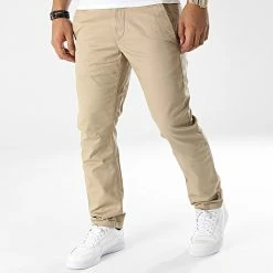 De gros 🔥 Pantalon Chino Slim Vetar D14027-C072 Beige de G-Star ⭐