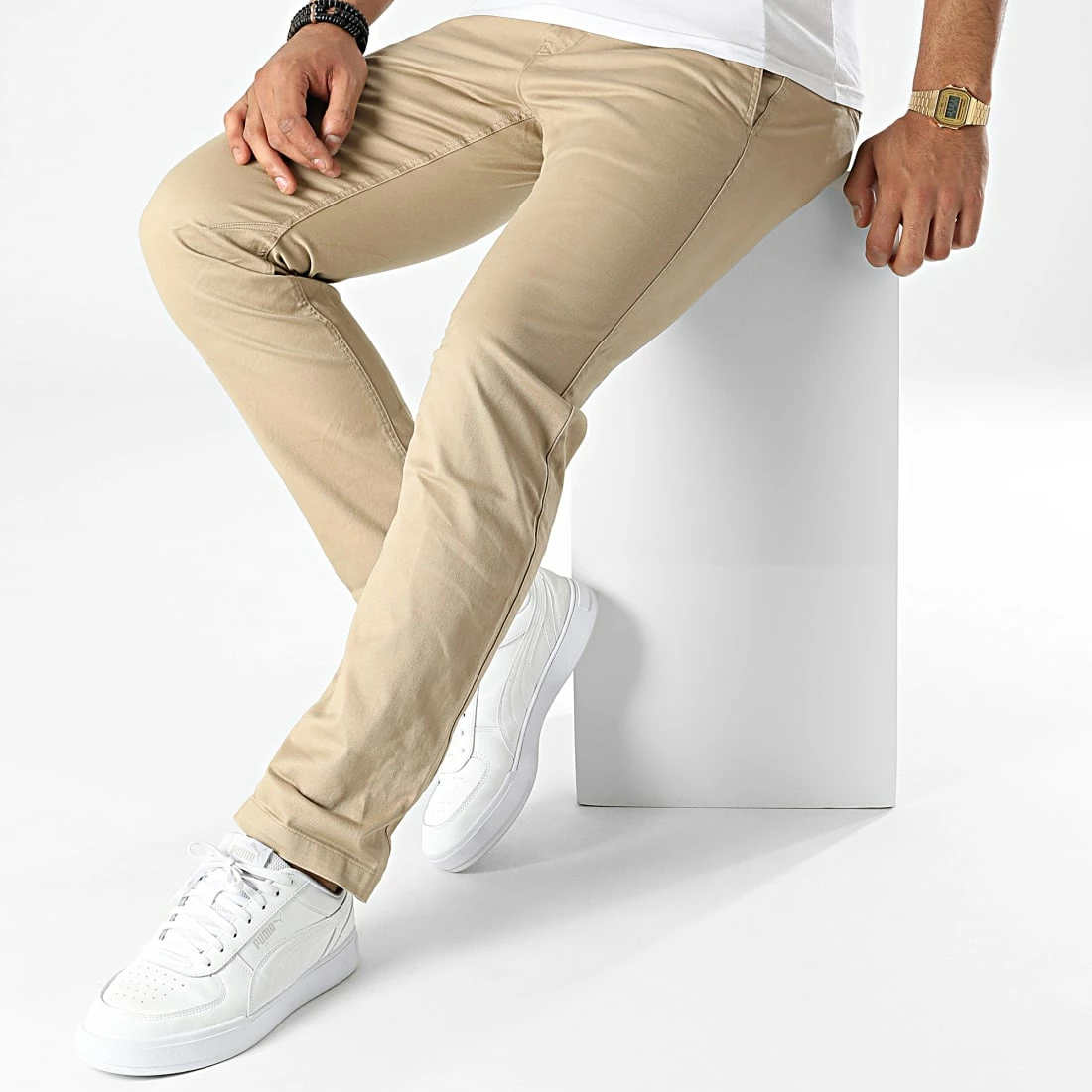 De gros đ„ Pantalon Chino Slim Vetar D14027-C072 Beige de G-Star â 3 De gros đ„ Pantalon Chino Slim Vetar D14027-C072 Beige de G-Star â â Image 3