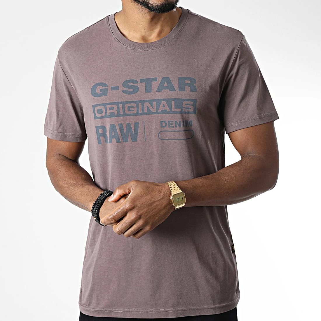 Meilleure affaire 🌟 Tee 👕 Shirt Originals Label D22204-336 Prune de G-Star 🛒 3 Meilleure affaire 🌟 Tee 👕 Shirt Originals Label D22204-336 Prune de G-Star 🛒 – Image 3