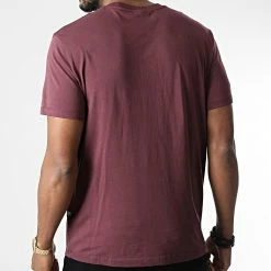 Meilleure vente ✔️ Tee 👕 Shirt Oiginals Stamp D22378-336 Bordeaux de G-Star ⌛ -G-Star Soldes g star 343708 D22378 336 D303 20221024T150803 04