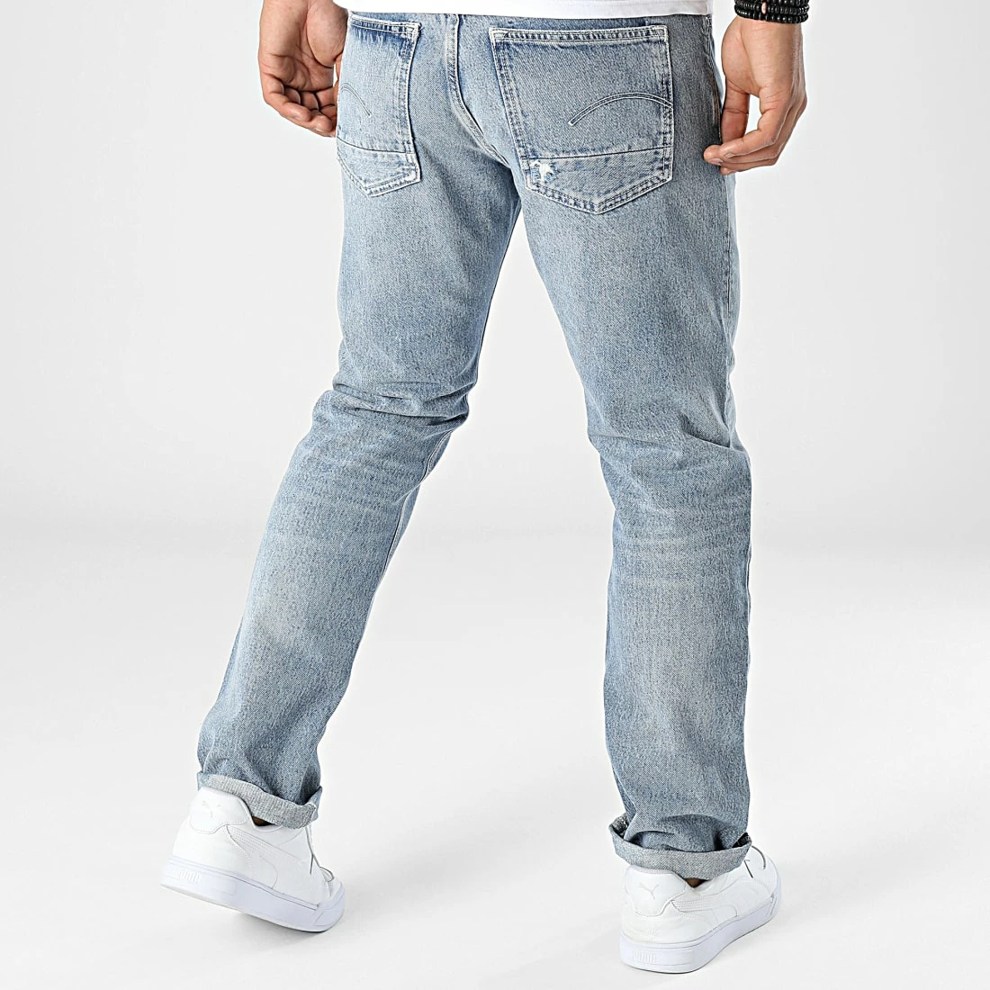 Offres 😀 Jean Regular Fit D19161-C967 Bleu Wash de G-Star 😀 4 Offres 😀 Jean Regular Fit D19161-C967 Bleu Wash de G-Star 😀 – Image 4