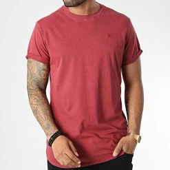 Bon marché ⌛ Tee 👚 Shirt Oversize D16396-2653 Rouge de G-Star 🔥 -G-Star Soldes g star 346669 D16396 2653 C633 20221109T160218 03