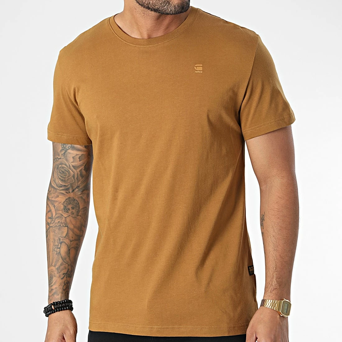 Meilleure affaire ✨ Tee 👕 Shirt D16411-336 Camel de G-Star ✨ 3 Meilleure affaire ✨ Tee 👕 Shirt D16411-336 Camel de G-Star ✨ – Image 3