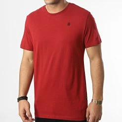 Tout neuf ⌛ Tee 👚 Shirt D16411-336 Bordeaux de G-Star 👏