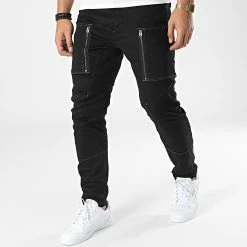 Meilleure vente ⭐ Pantalon Cargo D21975-C105 Noir de G-Star 🌟