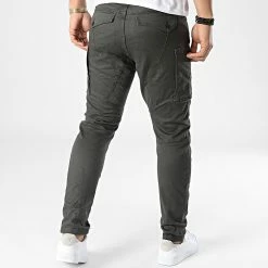 Coupon 👏 Pantalon Cargo D21975-C105 Vert Kaki Foncé de G-Star ✨ -G-Star Soldes g star 348059 D21975 C105 995 20221114T123918 04