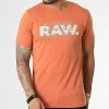 Remise 🛒 Tee 👕 Shirt Raw Originals D22202-336 Orange de G-Star 🤩