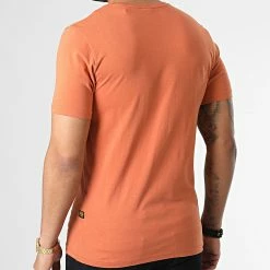 Remise 🛒 Tee 👕 Shirt Raw Originals D22202-336 Orange de G-Star 🤩 -G-Star Soldes g star 348085 D22202 336 8847 20221118T150508 04