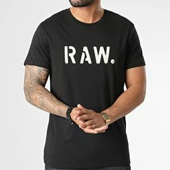 Les meilleures critiques de ⭐ Tee 👚 Shirt Stencil Raw D22205-336 Noir de G-Star ✨ -G-Star Soldes g star 348088 D22205 336 6484 20221118T145404 03