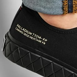 Promo 🧨 Baskets Palla Ace Canvas 77014 Black Black de Palladium 🥰 -G-Star Soldes palladium 248280 77014 008 M 20210202T142009 02