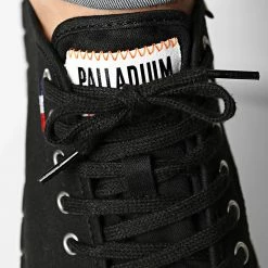 Promo 🧨 Baskets Palla Ace Canvas 77014 Black Black de Palladium 🥰 -G-Star Soldes palladium 248280 77014 008 M 20210202T142011 03