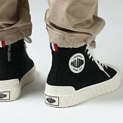 Budget 😉 Boots Palla Ace Canvas Mid 77015 Black de Palladium 🤩 -G-Star Soldes palladium 248292 77015 030 M 20221117T102131 04