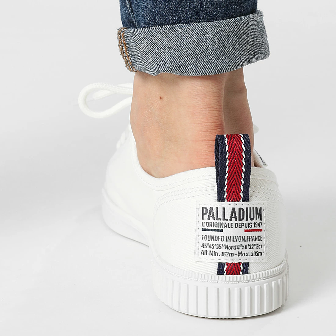 Bon marché 🔔 Baskets Femme Easy Lace Canvas 96661 Star White de Palladium 🤩 2 Bon marché 🔔 Baskets Femme Easy Lace Canvas 96661 Star White de Palladium 🤩 – Image 2