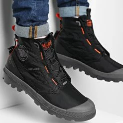 Budget 😍 Boots Pampa Travel Lite 77039 Black de Palladium 🎉