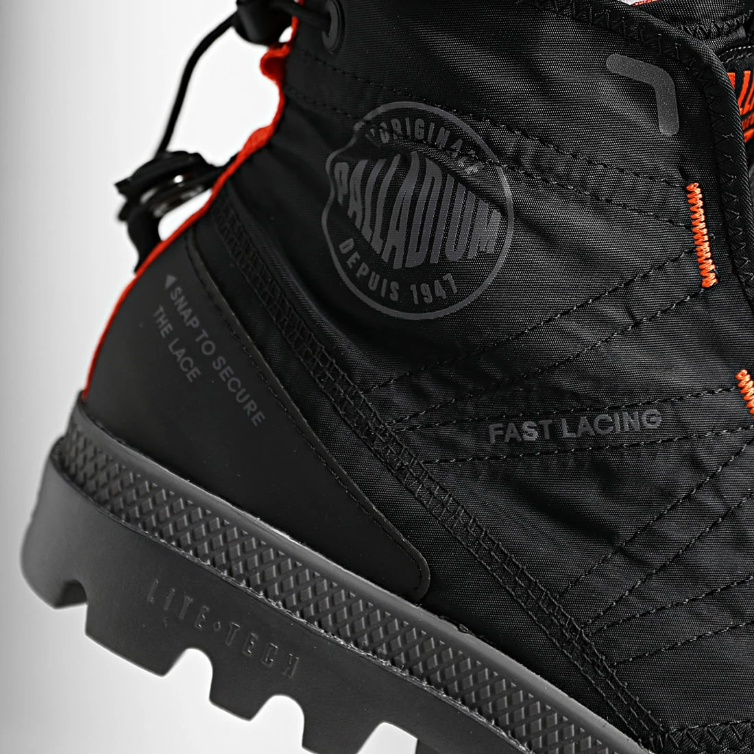 Budget 😍 Boots Pampa Travel Lite 77039 Black de Palladium 🎉 2 Budget 😍 Boots Pampa Travel Lite 77039 Black de Palladium 🎉 – Image 2