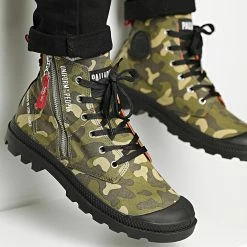 Les meilleures critiques de 😍 Boots Pampa Hi Outzip Uniform Of The People 77023 Camouflage de Palladium 🌟