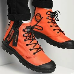 Remise 🤩 Boots Pampa Unlocked 77239 Firecracker de Palladium 🎉