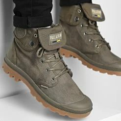 Meilleure vente 😀 Boots Pampa Baggy Wax 77213 Major Brown de Palladium 🌟