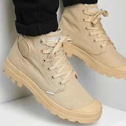 Tout neuf 🔥 Boots Pampa Hi Mono 73089 Warm Sand de Palladium 👏