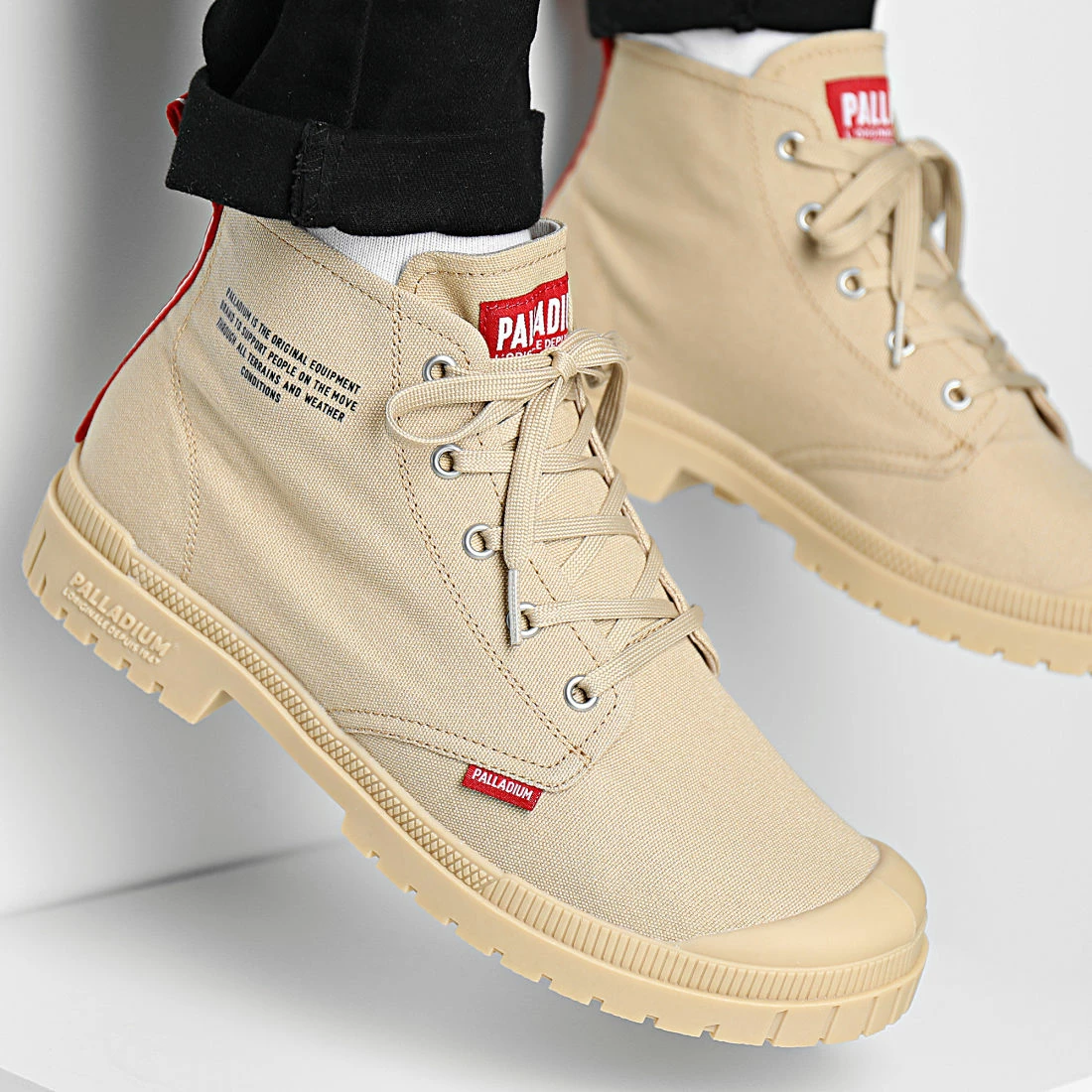 Meilleure affaire 🌟 Baskets Pampa SP20 Dare Desert de Palladium ✔️ 1 Meilleure affaire 🌟 Baskets Pampa SP20 Dare Desert de Palladium ✔️