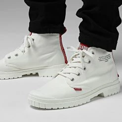 Promo ❤️ Baskets Pampa SP20 Dare White de Palladium 🌟