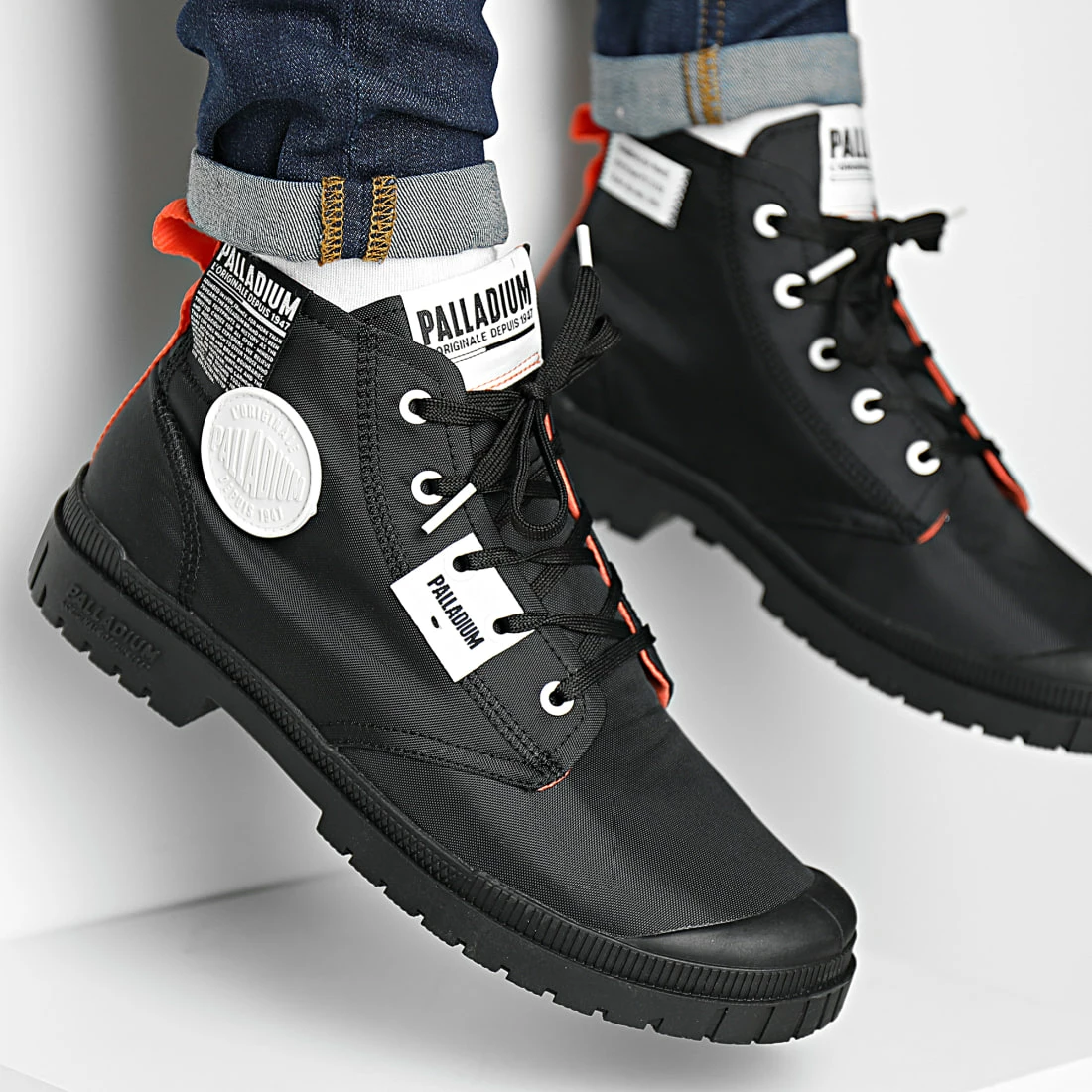 Le moins cher 🛒 Baskets SP20 Overlab 77371 Black Black de Palladium 👏 1 Le moins cher 🛒 Baskets SP20 Overlab 77371 Black Black de Palladium 👏