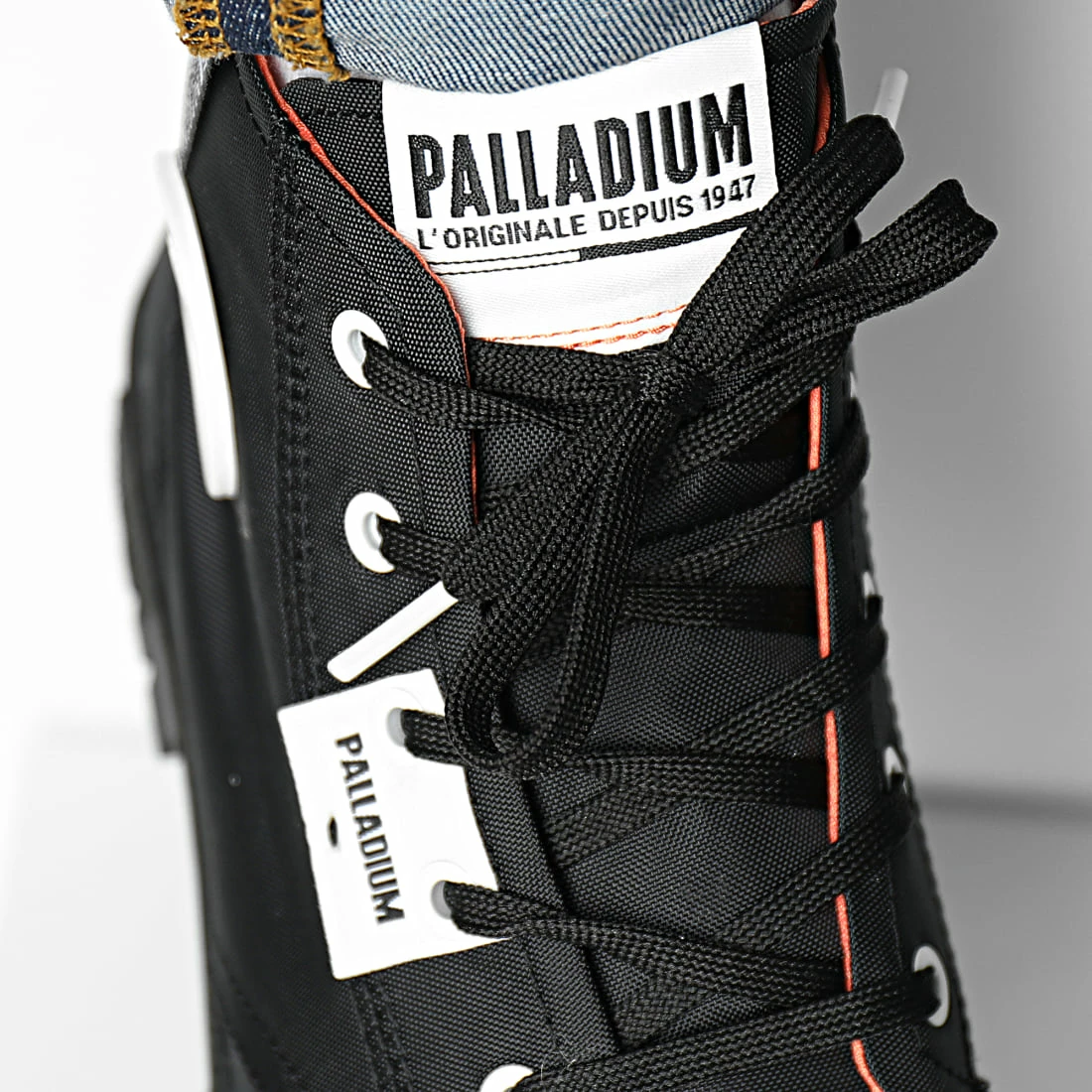 Le moins cher 🛒 Baskets SP20 Overlab 77371 Black Black de Palladium 👏 3 Le moins cher 🛒 Baskets SP20 Overlab 77371 Black Black de Palladium 👏 – Image 3
