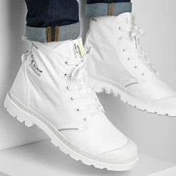 Remise 🤩 Boots Pampa Lite Recycle Waterproof 76656 White de Palladium 🌟