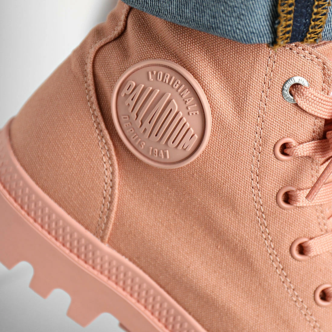 Meilleure vente 💯 Baskets Pampa Hi Mono 73089 Muted Clay de Palladium 🛒 2 Meilleure vente 💯 Baskets Pampa Hi Mono 73089 Muted Clay de Palladium 🛒 – Image 2
