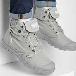 Le moins cher ⭐ Boots US Baggy 02353 Titanium High Rise de Palladium ✔️