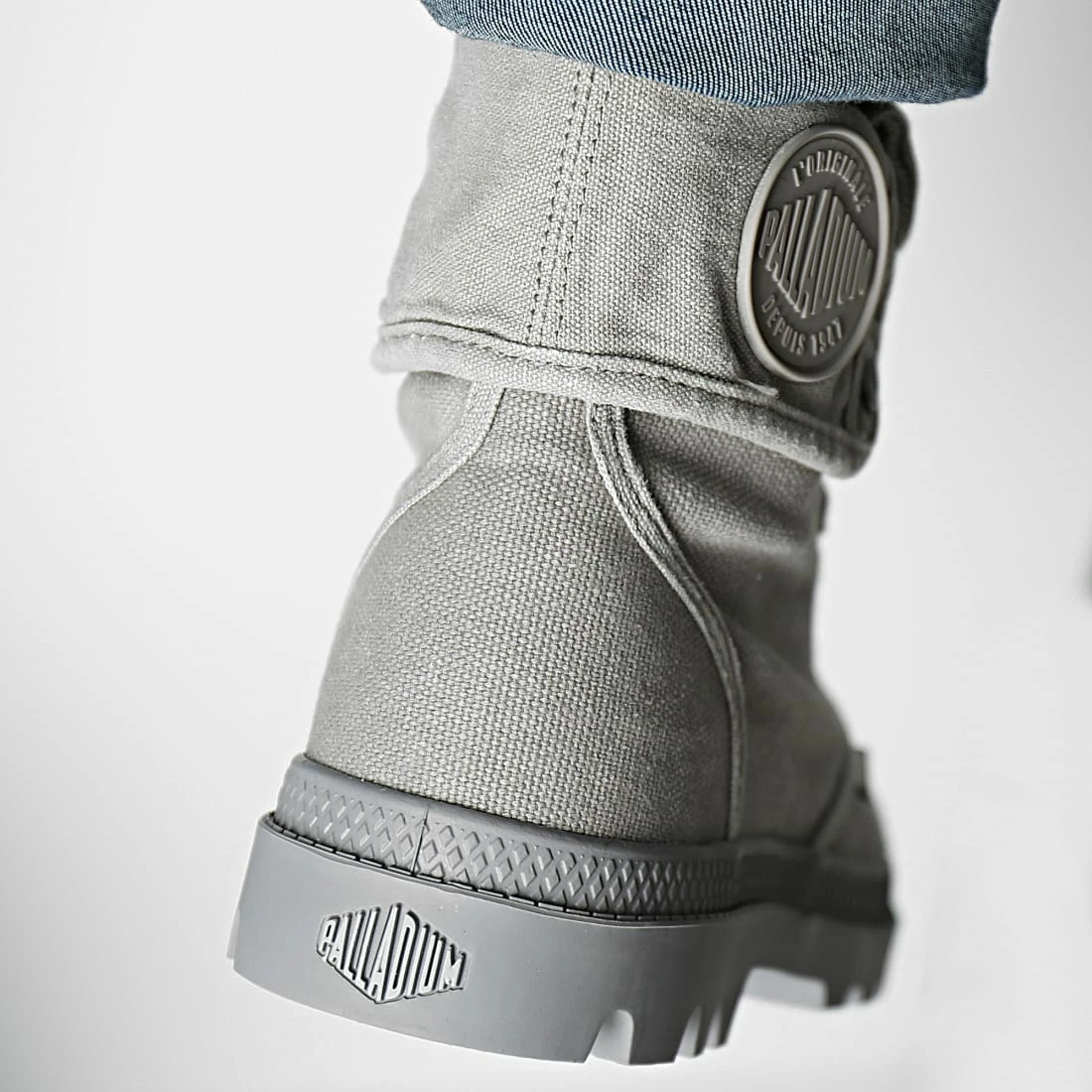 Le moins cher ⭐ Boots US Baggy 02353 Titanium High Rise de Palladium ✔️ 4 Le moins cher ⭐ Boots US Baggy 02353 Titanium High Rise de Palladium ✔️ – Image 4