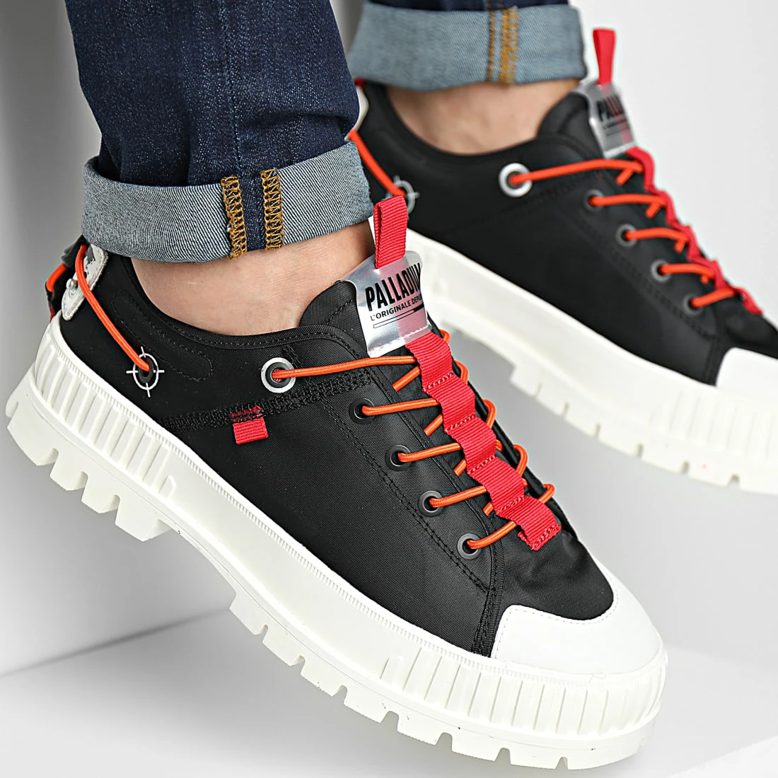 Meilleure vente 🌟 Baskets Pallashock Low Ticket To Earth 77351 Black de Palladium 🎉 1 Meilleure vente 🌟 Baskets Pallashock Low Ticket To Earth 77351 Black de Palladium 🎉