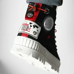 Sortie 🌟 Boots Pallashock Mid Ticket To Earth 77354 Black de Palladium 🎉 -G-Star Soldes palladium 325279 77354 008 M 20220704T160636 04