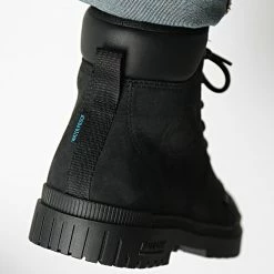 Meilleure vente 🤩 Baskets Pampa SP20 Cuff Leather Waterproof 77891 Black Black de Palladium 😍 7 Meilleure vente 🤩 Baskets Pampa SP20 Cuff Leather Waterproof 77891 Black Black de Palladium 😍 -G-Star Soldes palladium 331086 77891 008 M 20220808T155611 04