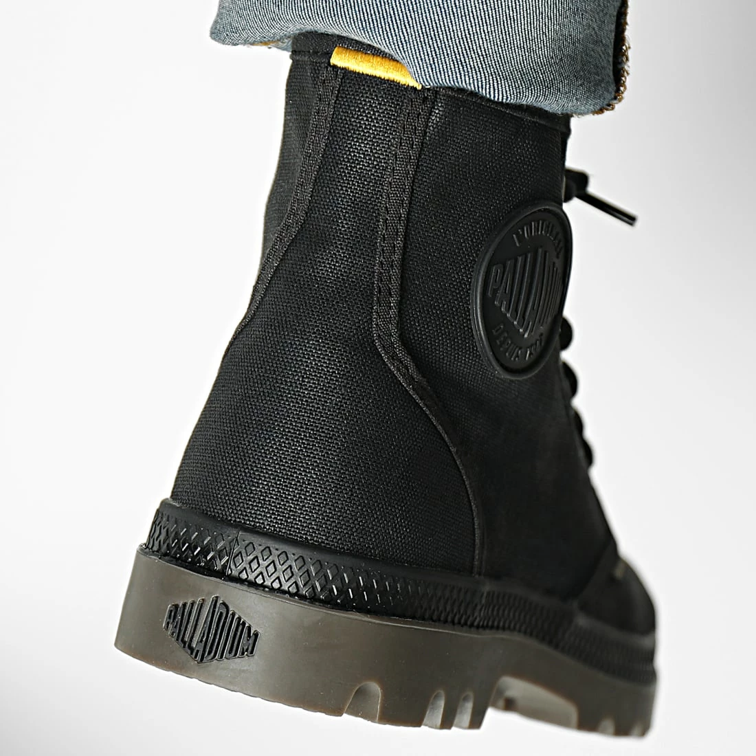 Offres 💯 Baskets Pampa Hi Wax 77222 Black de Palladium 🔥 4 Offres 💯 Baskets Pampa Hi Wax 77222 Black de Palladium 🔥 – Image 4