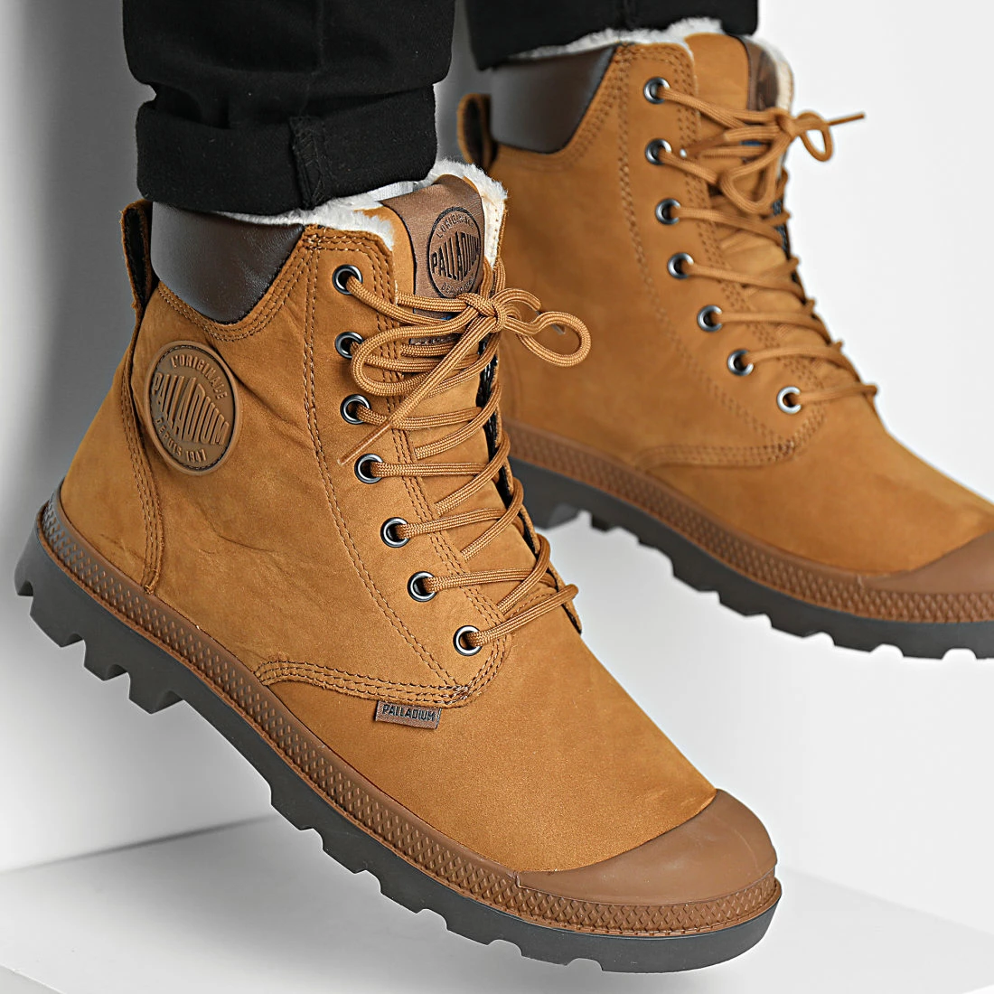 Coupon 🔔 Boots Pampa Sport Cuff Waterproof Plus 72992 Mahogany Chocolate de Palladium 🥰 1 Coupon 🔔 Boots Pampa Sport Cuff Waterproof Plus 72992 Mahogany Chocolate de Palladium 🥰