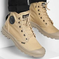De gros 🔥 Baskets Pampa Hi HTG Supply 77356 Caramel de Palladium ⌛