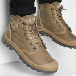 Les meilleures critiques de ❤️ Baskets Pampa Hi Wax 77222 Bone Brown de Palladium 🎉