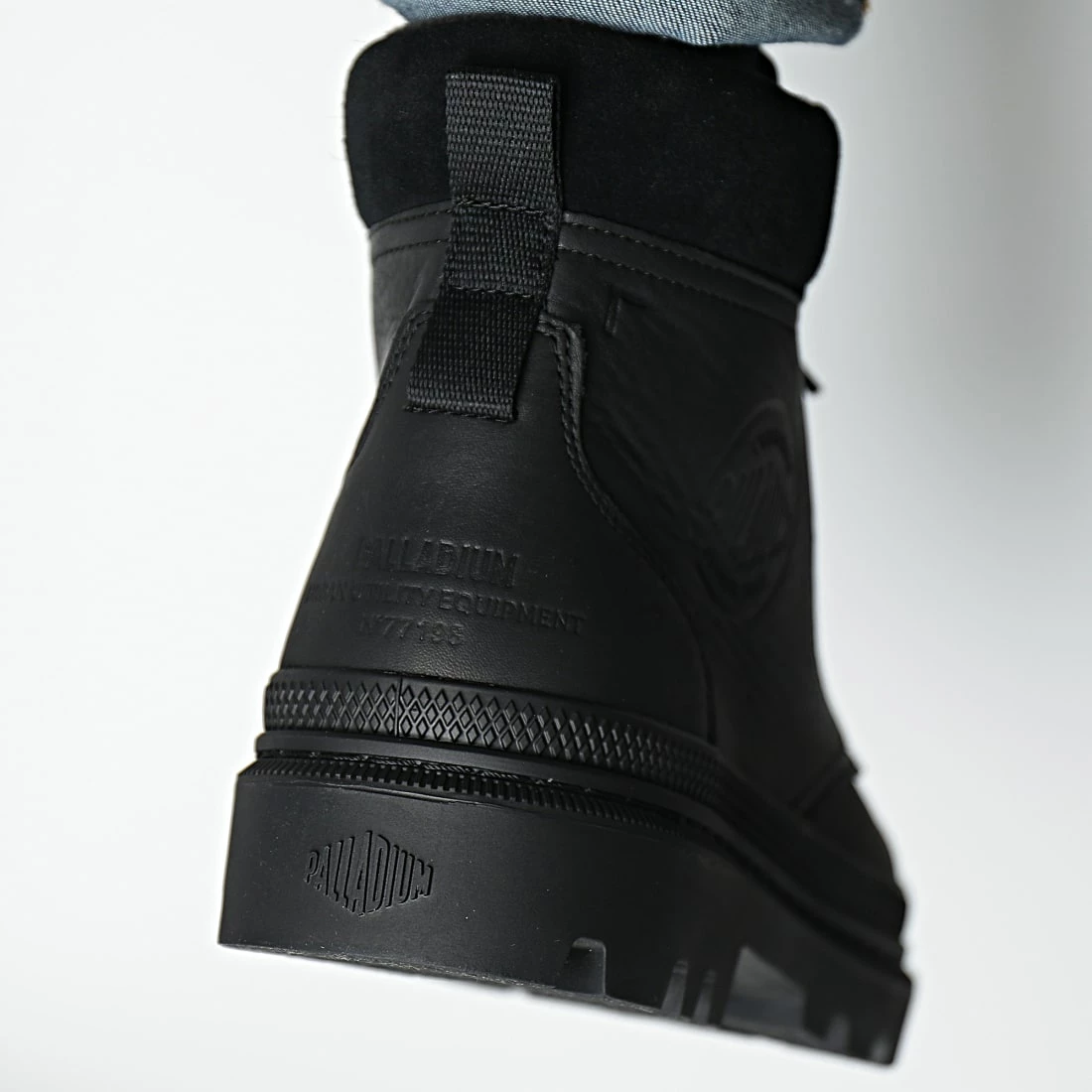 Remise ✔️ Boots Pallatrooper SC Waterproof Plus 77198 Black Black de Palladium 🎁 4 Remise ✔️ Boots Pallatrooper SC Waterproof Plus 77198 Black Black de Palladium 🎁 – Image 4