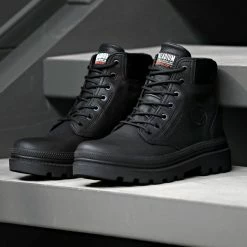 Remise 🤩 Boots Pallatrooper Hi Waterproof Plus 77200 Black Black de Palladium 😉 -G-Star Soldes palladium 332999 77200 010 M 20221111T084622 05