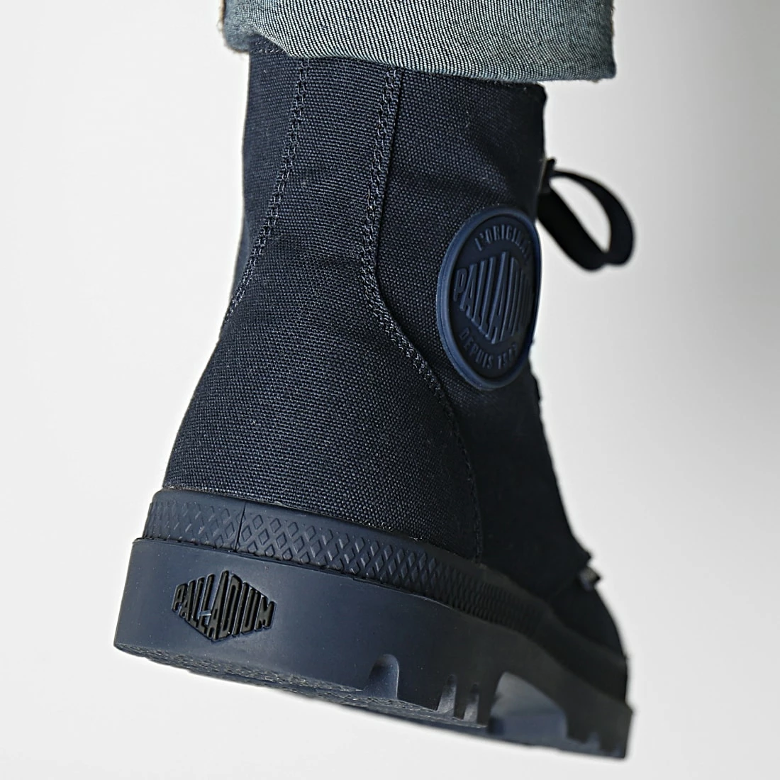 Promo 👍 Boots Pampa Hi Mono Chrome 73089 Mood Indigo de Palladium 🤩 4 Promo 👍 Boots Pampa Hi Mono Chrome 73089 Mood Indigo de Palladium 🤩 – Image 4