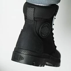 Acheter 🎉 Boots Pampa Sport Cuff Waterproof Nylon 77235 Black Black de Palladium 🌟 -G-Star Soldes palladium 335505 77235 010 M 20220902T162115 04