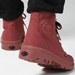 Meilleure affaire 👏 Boots Pampa Hi Mono Chrome 73089 Wax Red de Palladium ❤️ -G-Star Soldes palladium 335519 73089 658 M 20221117T101434 05