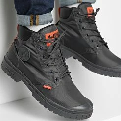 Tout neuf 😀 Baskets Pampa SP20 Cuff Waterproof 76835 Asphalt de Palladium 🛒