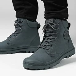 Promo ✨ Boots Pampa Sport Cuff Waterproof Plus 72992 Dark Shadow de Palladium 😀 -G-Star Soldes palladium 335531 72992 063 M 20221117T101517 03