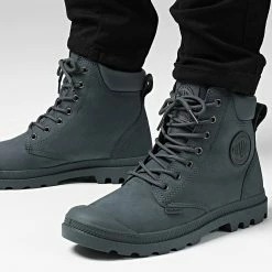 Promo ✨ Boots Pampa Sport Cuff Waterproof Plus 72992 Dark Shadow de Palladium 😀