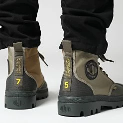 Tout neuf 🛒 Boots Pampa Shade 77953 Olive Night de Palladium 😀 -G-Star Soldes palladium 337547 77953 325 M 20220919T154942 04